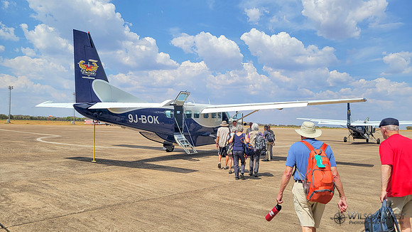 Loading on our small airplane