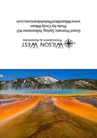 Yellowstone NP - Grand Prismatic Spring