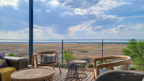 View from the lodge