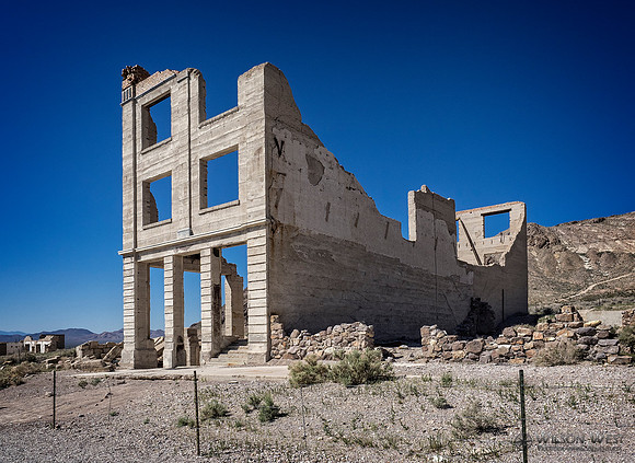 Cook Bank Building, Rhyolite, NV