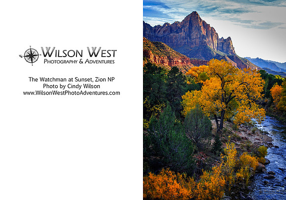 Zion NP - The Watchman Sunset