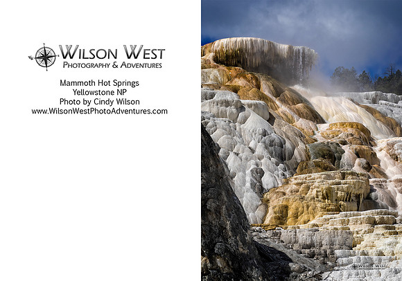 Yellowstone NP - Mammoth Hot Springs, Palette Spring