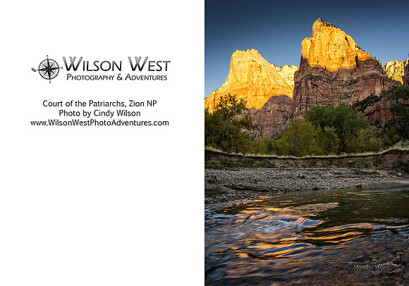 Zion NP - Court of the Patriarchs Sunrise