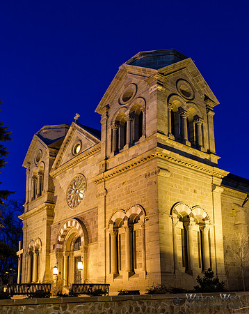 Blue Hour at St. Francis Cathedral