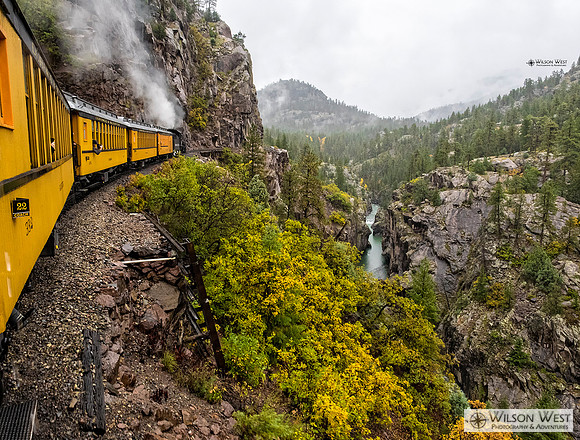 On the Highline - Silverton Durango Railroad