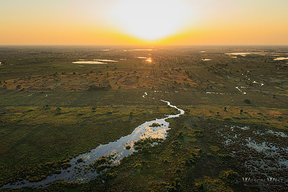 Okavango Delta Helicopter, Sunrise